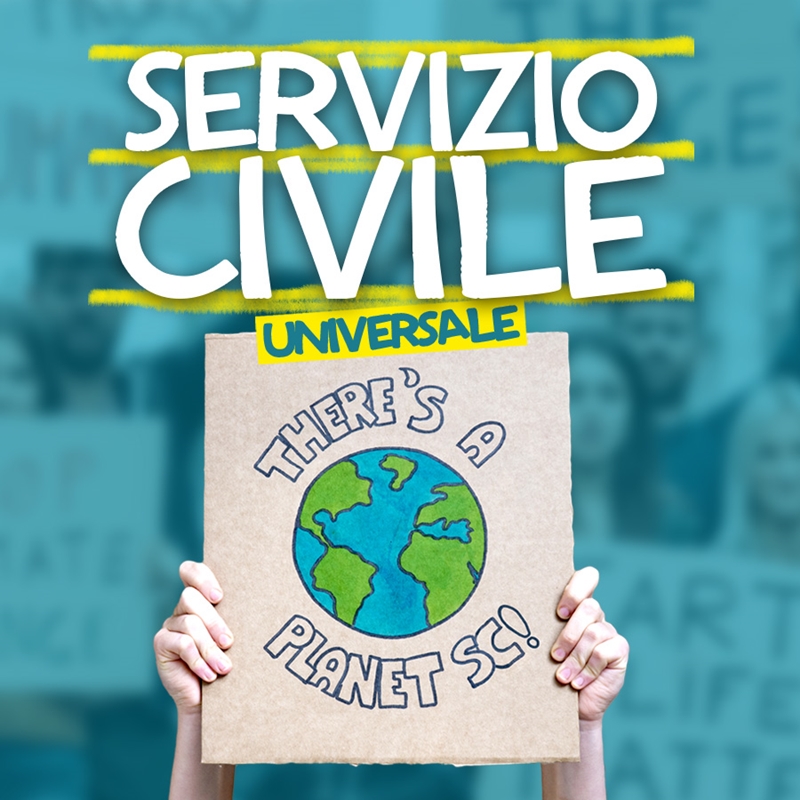 SERVIZIO CIVILE UNIVERSALE- PUBBLICAZIONE GRADUATORIE PROVVISORIE