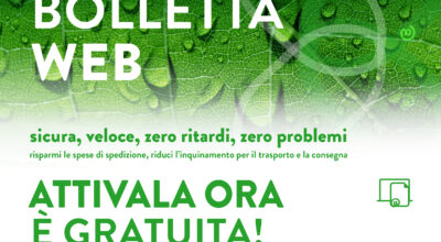 SII – SERVIZIO IDRICO INTEGRATO – CAMPAGNA DI COMUNICAZIONE SULLA BOLLETTA WEB