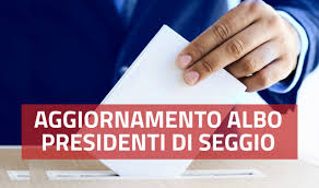 AGGIORNAMENTO ALBO PERSONE IDONEE UFFICIO PRESIDENTE SEGGIO ELETTORALE